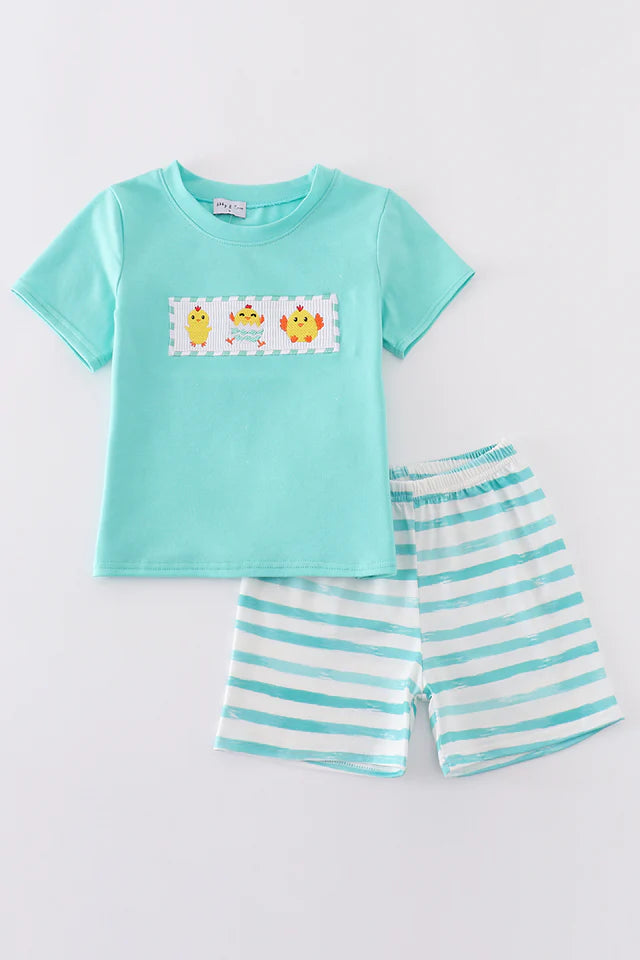 Chick Smocked short set