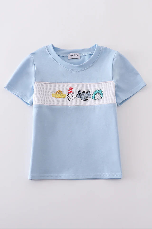 Dr. Suess Smocked Tee