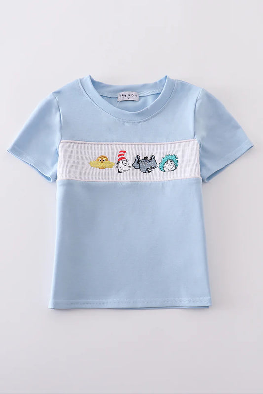 Dr. Suess Smocked Tee